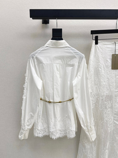 25ss lace shirt