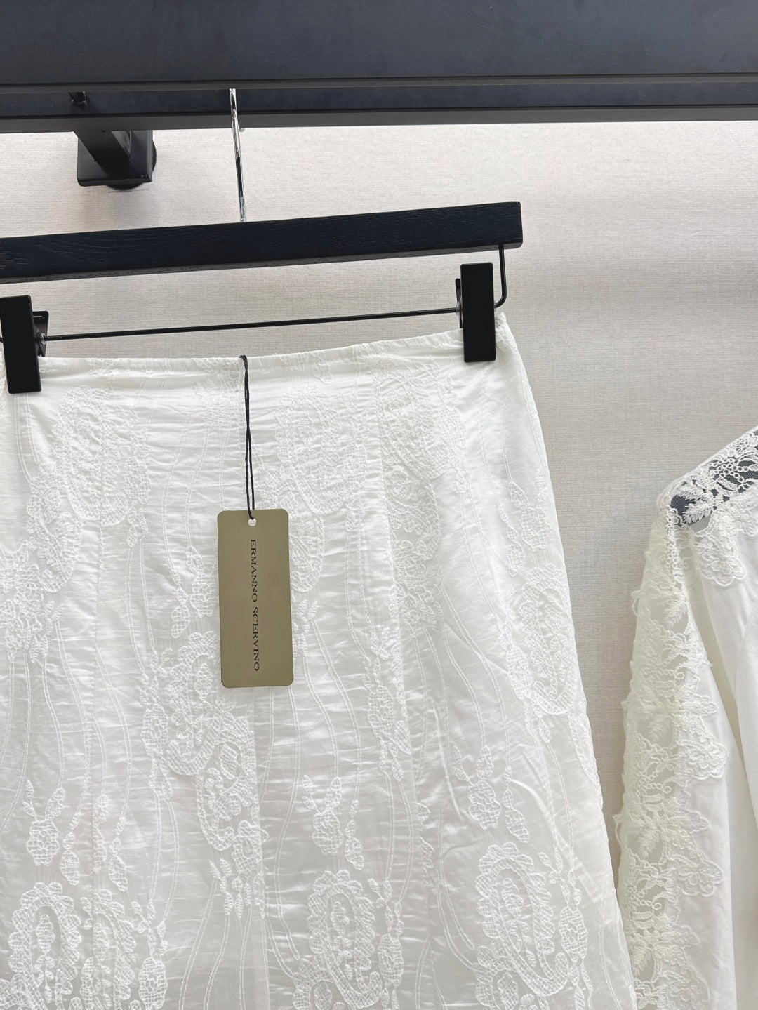 25ss lace hollow skirt