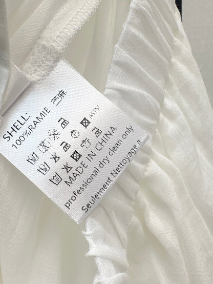 25SS Linen lace skirt