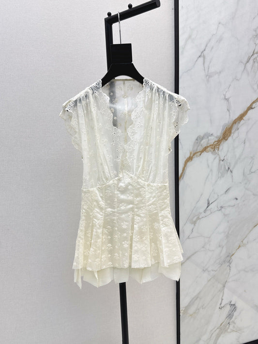 25ss embroidered top