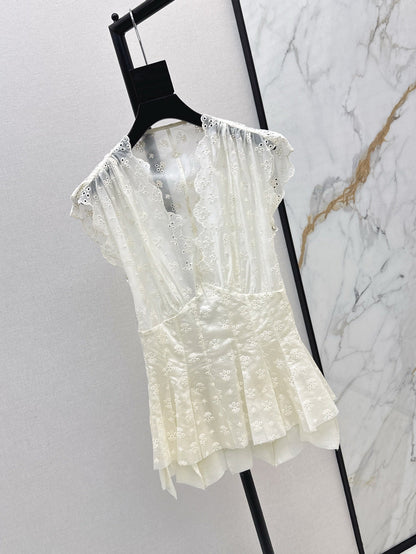 25ss embroidered top