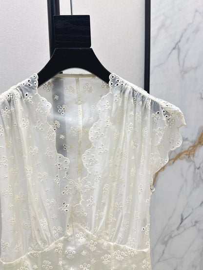 25ss embroidered top