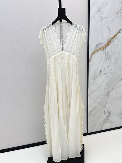 25SS embroidered dress