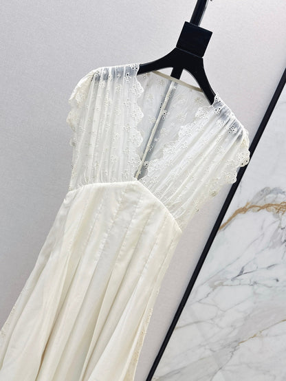 25SS embroidered dress