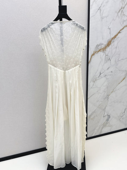 25SS embroidered dress