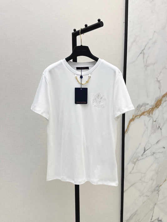 25ss embroidered t-shirt