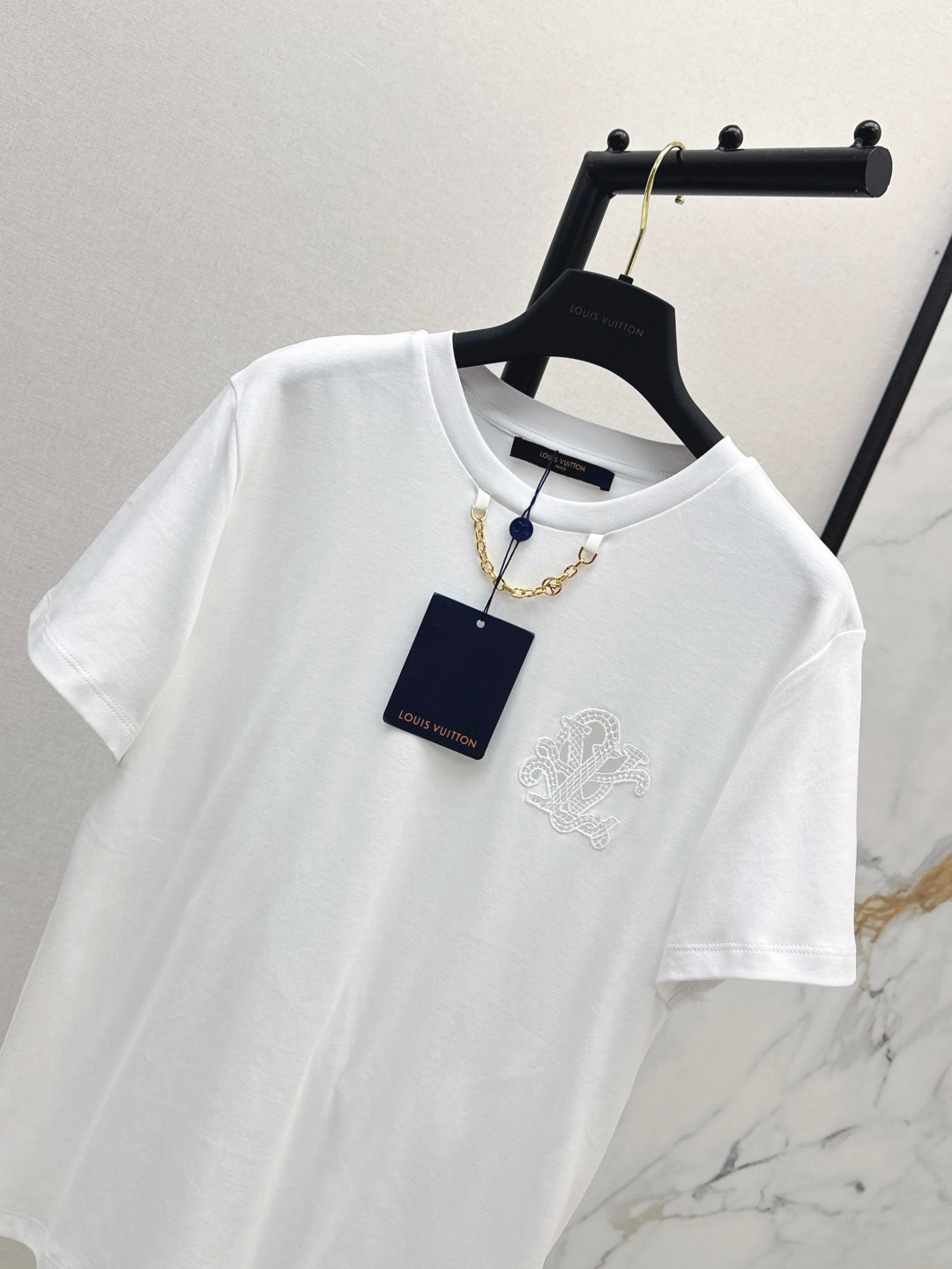 25ss embroidered t-shirt