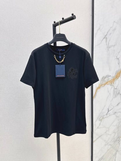 25ss embroidered t-shirt