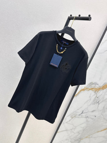 25ss embroidered t-shirt