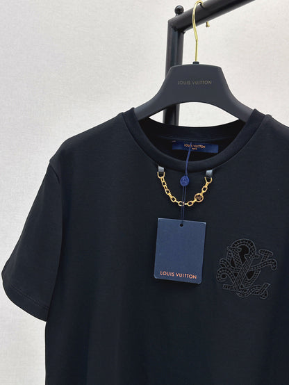 25ss embroidered t-shirt