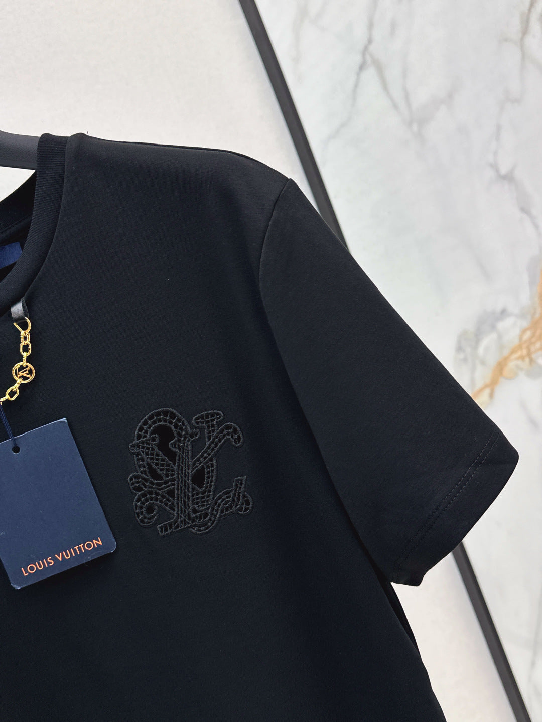 25ss embroidered t-shirt