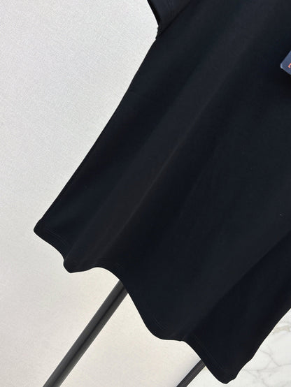 25ss embroidered t-shirt