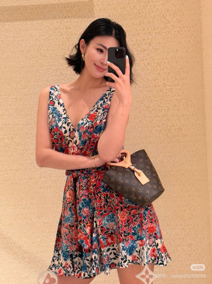 25ss print dress
