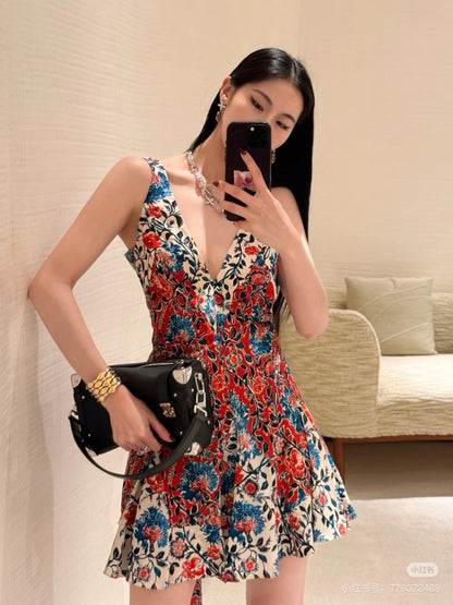 25ss print dress