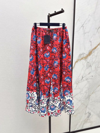 25ss print skirt