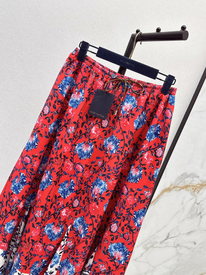 25ss print skirt