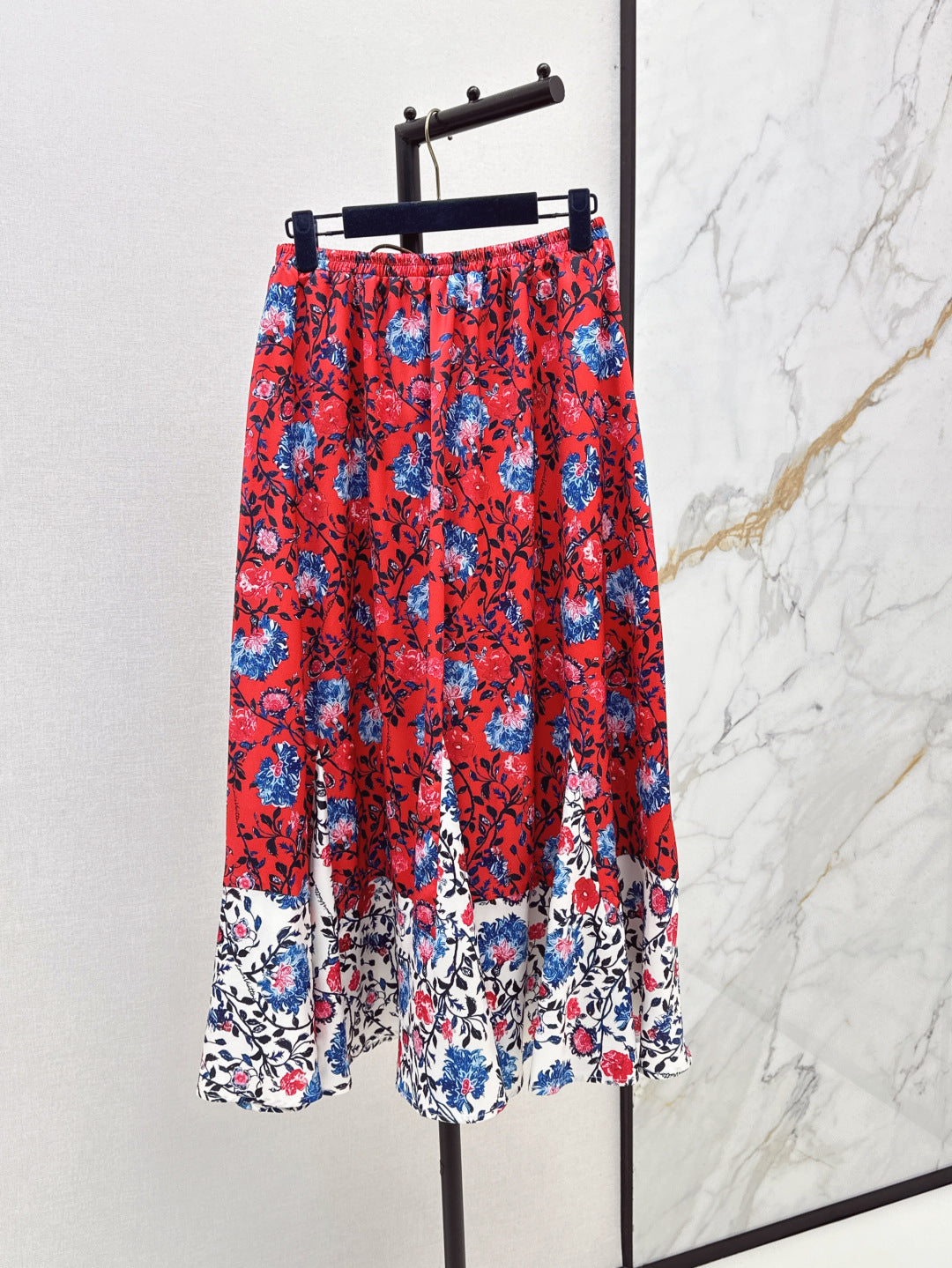 25ss print skirt