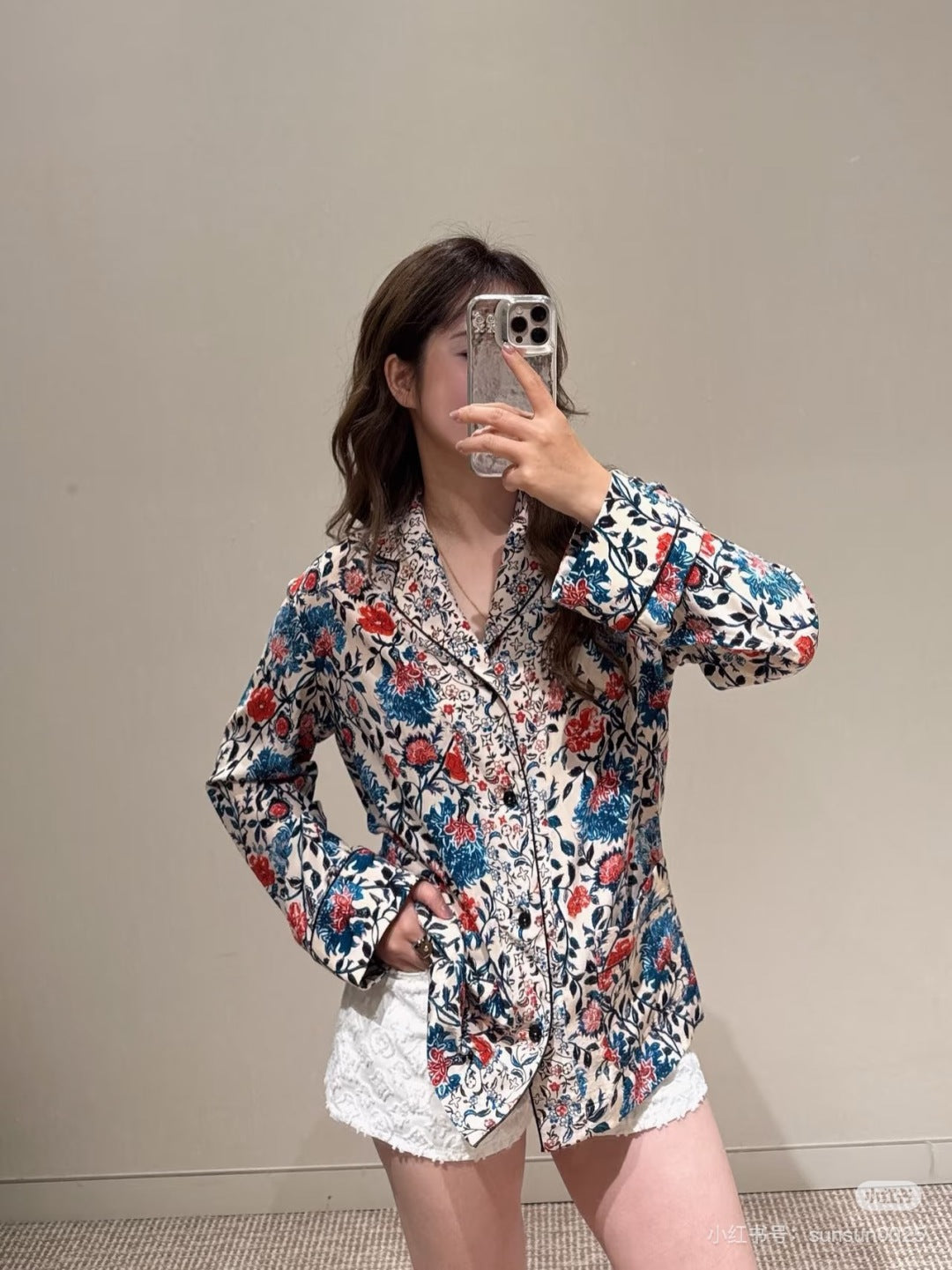 25ss print shirt