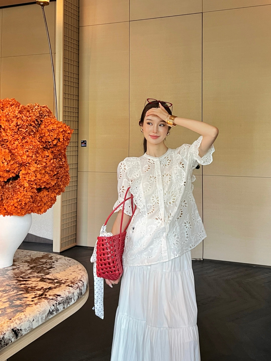 25SS embroidered shirt