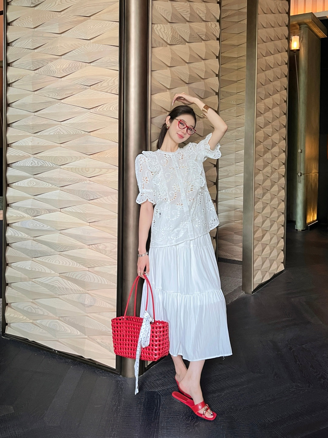 25SS embroidered shirt