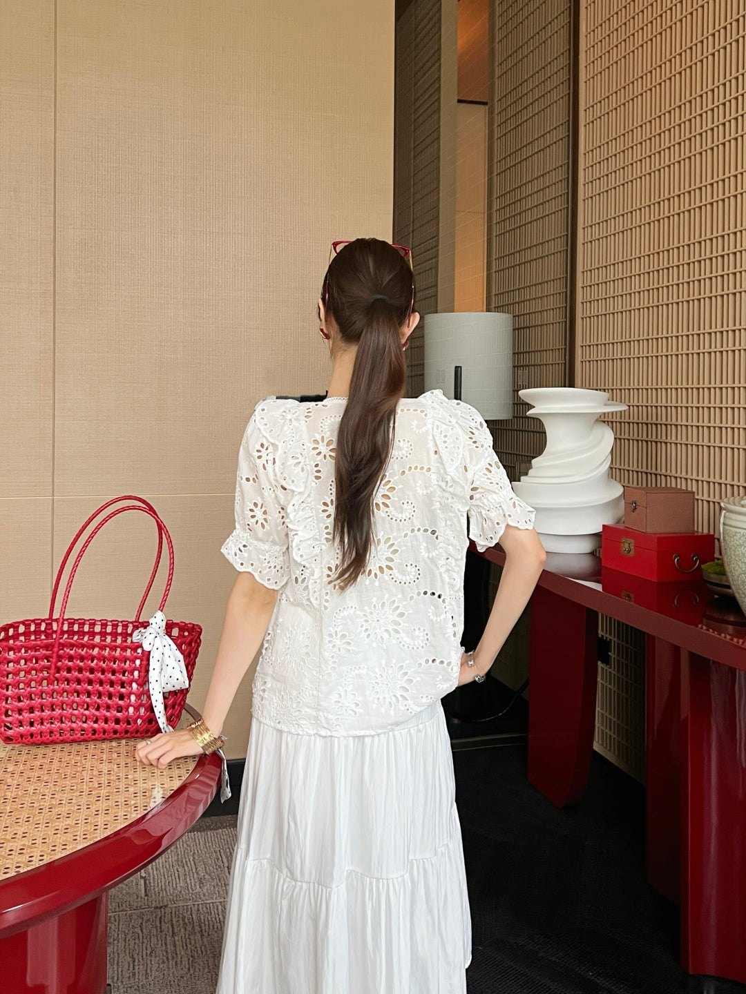 25SS embroidered shirt