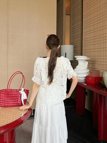 25SS embroidered shirt