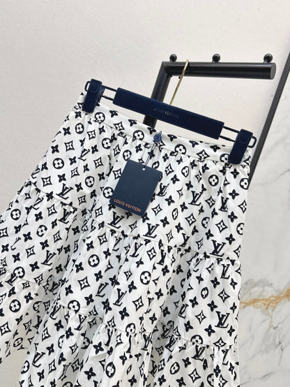 25ss monogram skirt