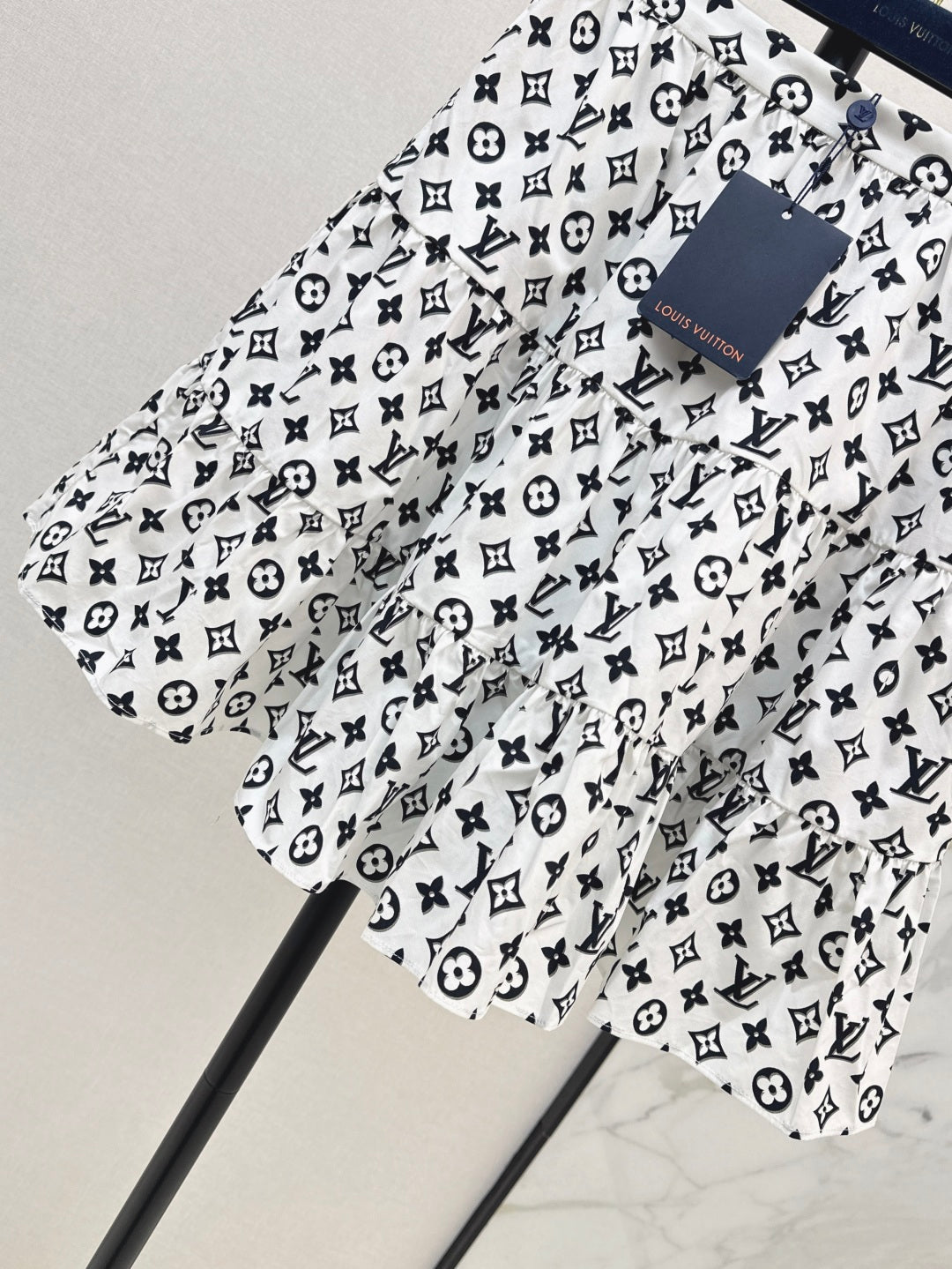 25ss monogram skirt