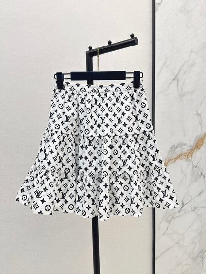 25ss monogram skirt
