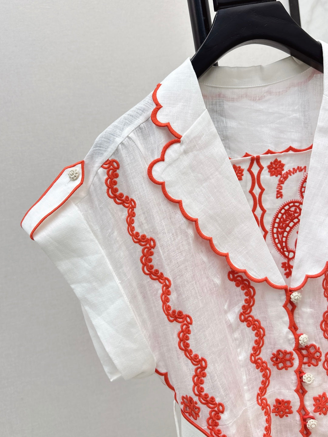 25ss embroidered dress