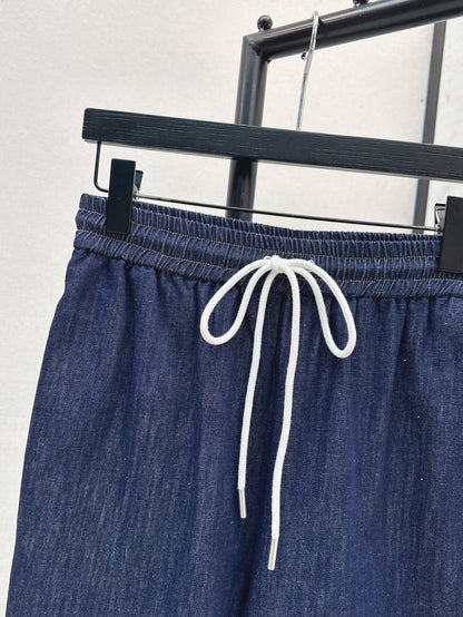 25ss drawstring jeans