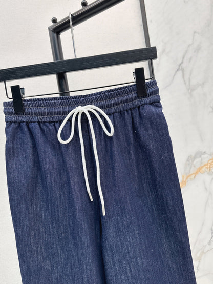25ss drawstring jeans