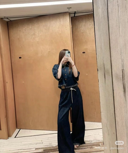 25ss drawstring jeans