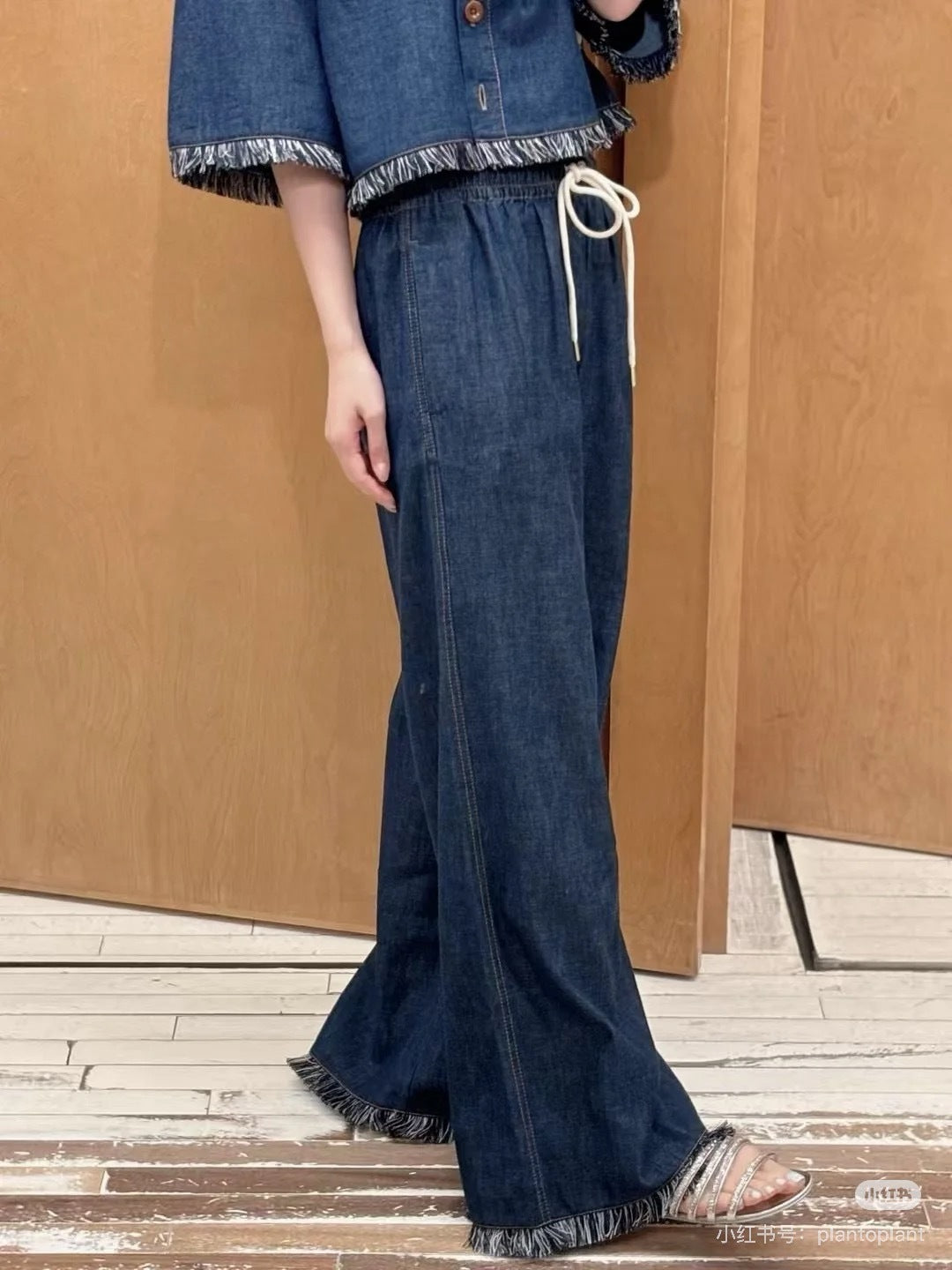 25ss drawstring jeans
