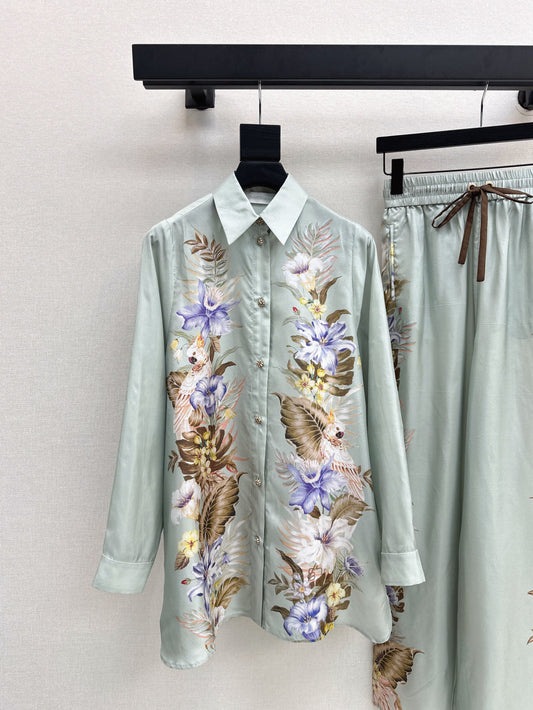 25ss silk shirt