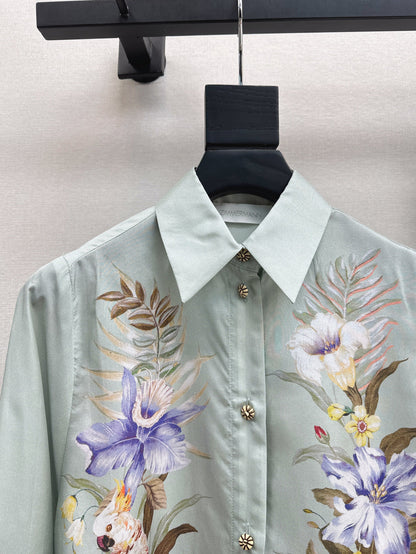 25ss silk shirt