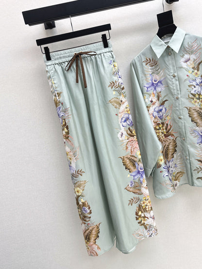 25ss silk pants