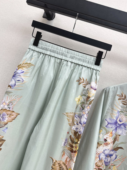 25ss silk pants