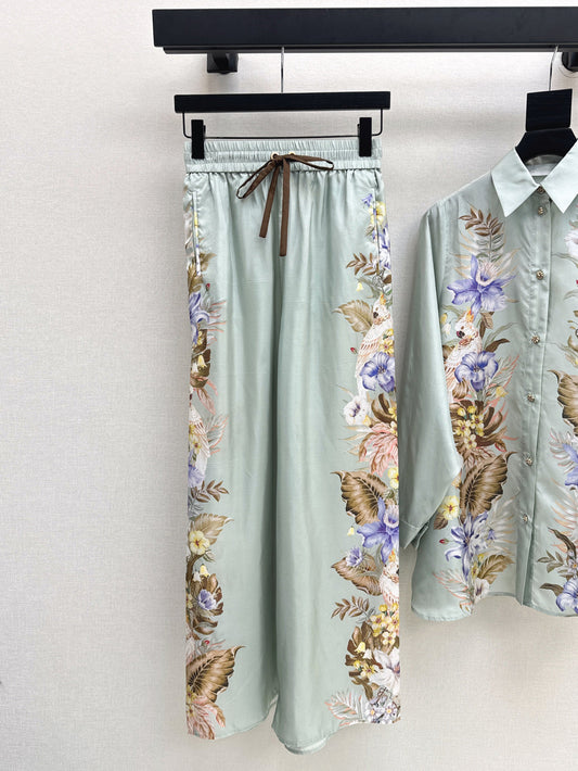 25ss silk pants