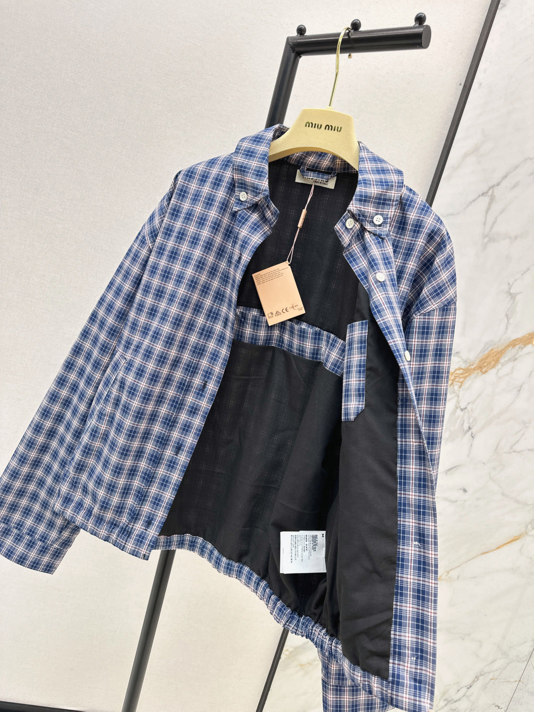 25ss plaid jacket