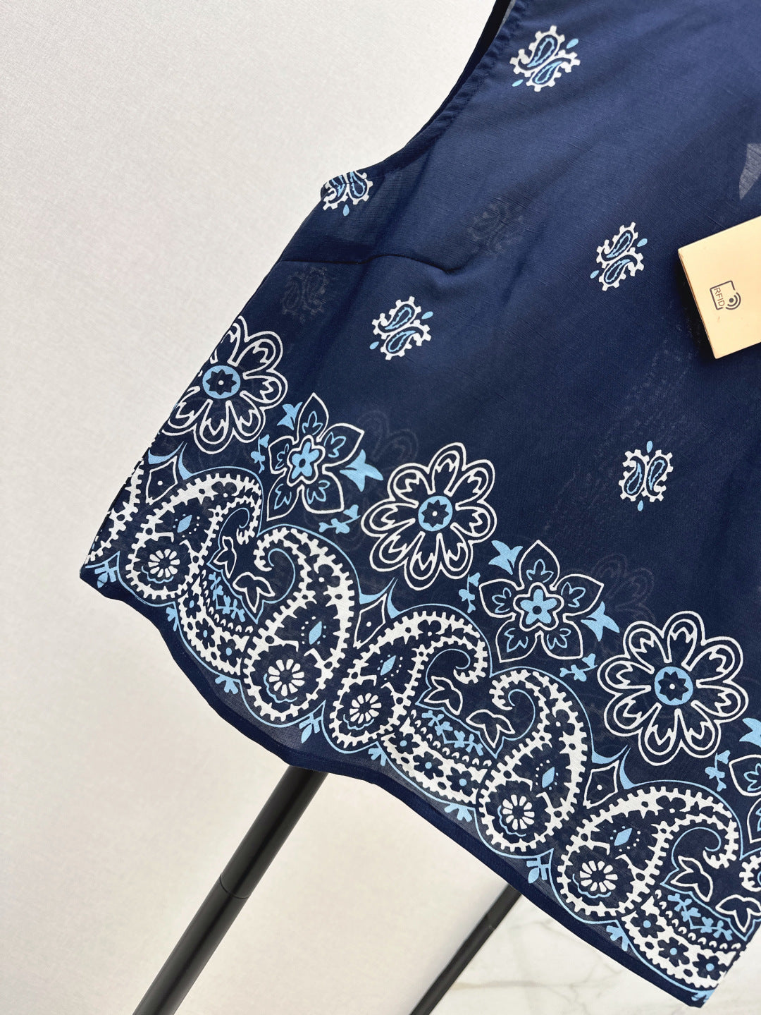 25ss Linen print vest