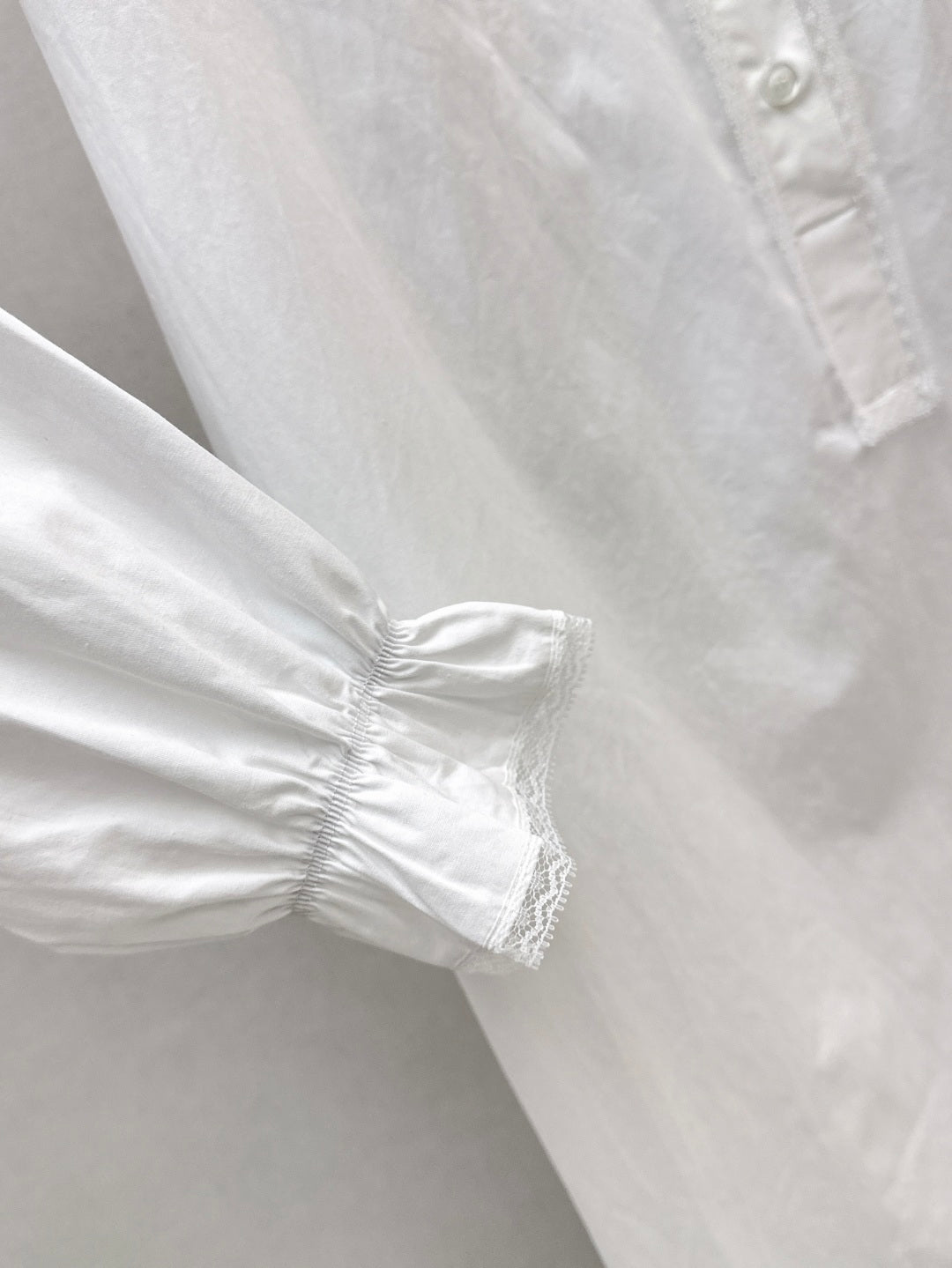 25ss lace shirt dress