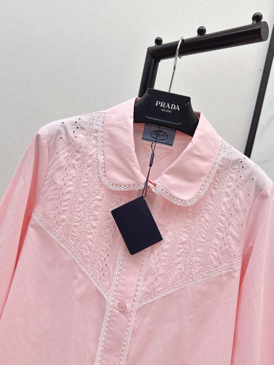 25ss lace shirt dress