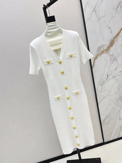 Bal 25ss buttons dress