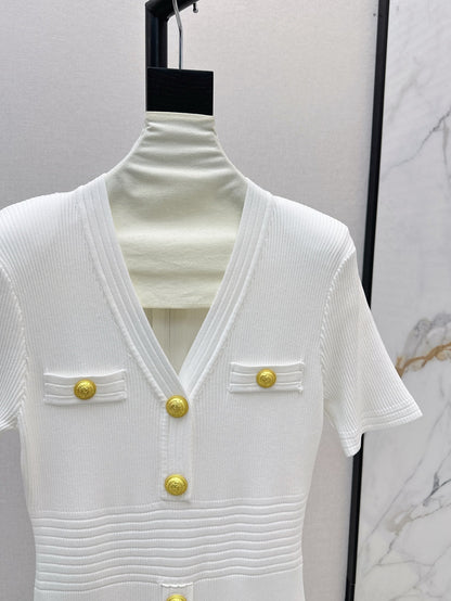 Bal 25ss buttons dress