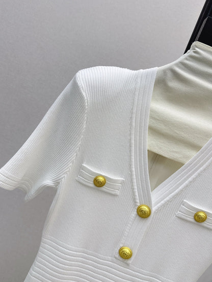 Bal 25ss buttons dress