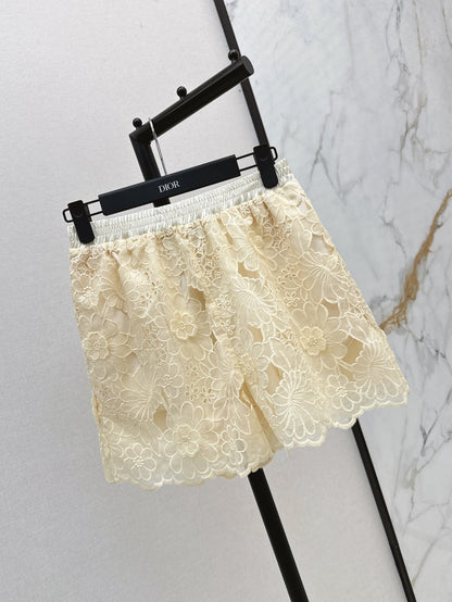 25ss embroidered skirt