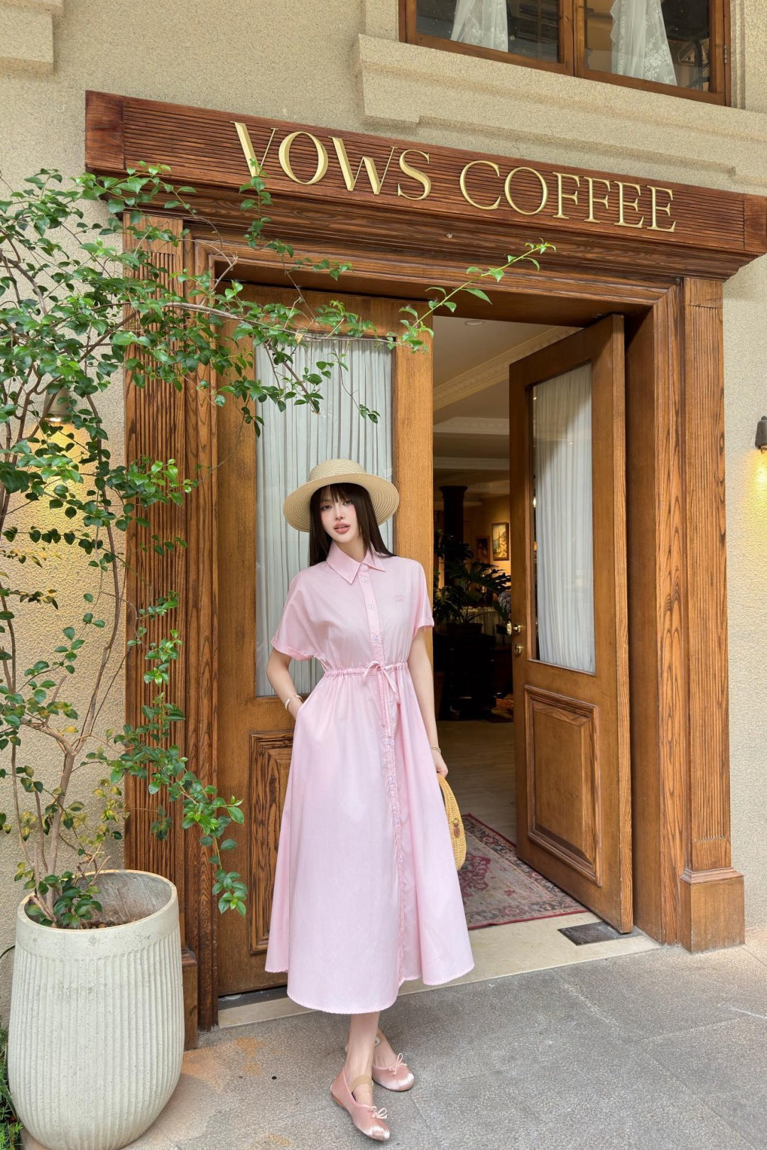 25ss drawstring dress