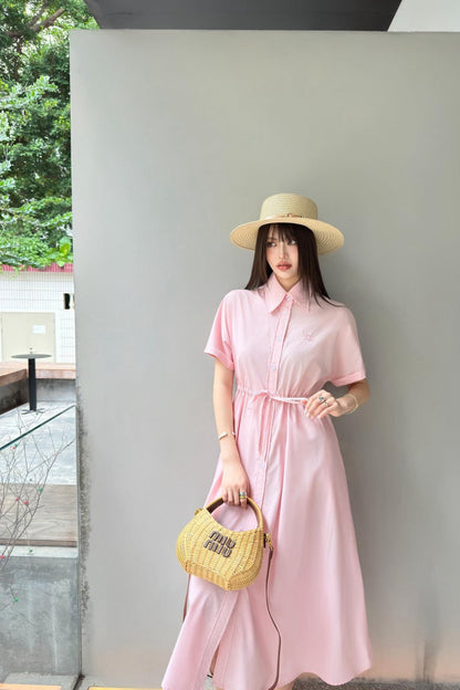 25ss drawstring dress