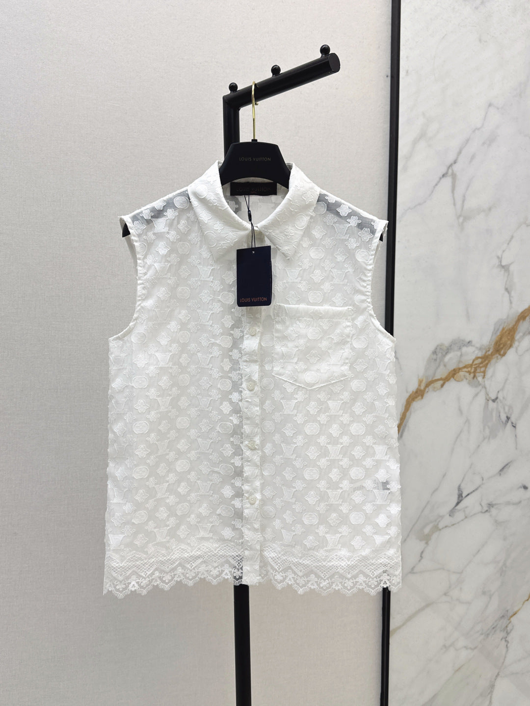25ss lace vest